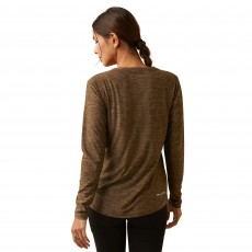 Ariat Women's Laguna Long Sleeve Top (Canteen)