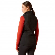Ariat Womens Venture Full Zip Vest (Black)