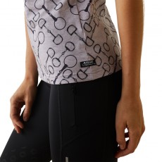 *Clearance* Ariat Womens Snaffle T-Shirt (Lavender Heather)
