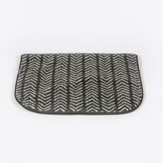 Danish Design Fleece Blanket (Charcoal Arrows)