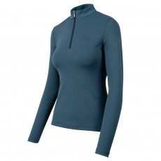 Woof Wear Ladies Long Sleeve Tech Riding Shirt (Petrol)
