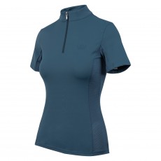 Woof Wear Ladies Short Sleeve Tech Riding Shirt (Petrol)
