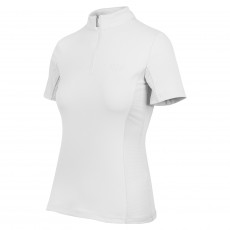 Woof Wear Ladies Short Sleeve Tech Riding Shirt (White)