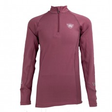 Woof Wear Young Rider Long Sleeve Tech Riding Shirt (Rose)