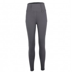 Woof Wear Ladies All Season Riding Tights - Full Seat (Dove Grey)