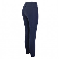 Woof Wear Ladies All Season Riding Tights - Full Seat (Navy)