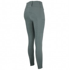 Woof Wear Ladies All Season Riding Tights - Full Seat (Sage Green)