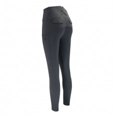 Woof Wear Ladies Vision Riding Tights - Full Seat (Slate)