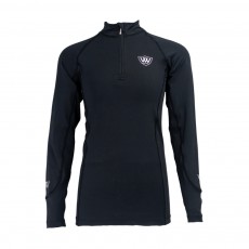 Woof Wear Young Rider Long Sleeve Tech Riding Shirt (Black)