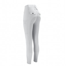 Woof Wear Ladies Competition Riding Tights - Full Seat (White)