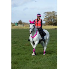 Woof Wear High Viz Riding Vest (Pink) - Not Certified