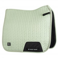 Woof Wear Herringbone Dressage Saddle Cloth (Sage Green)