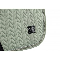 Woof Wear Herringbone Dressage Saddle Cloth (Sage Green)