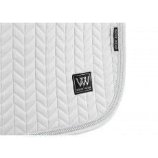 Woof Wear Herringbone Dressage Saddle Cloth (White)