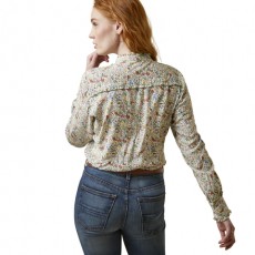 *OUTLET* Ariat Womens Clarion Blouse (Bird Print)