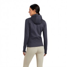Ariat Women's Lumina Full Zip Hoodie (Ebony)