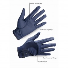 Woof Wear Reintex Mesh Riding Glove (Navy)