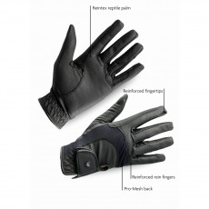 Woof Wear Reintex Mesh Riding Glove (Black)