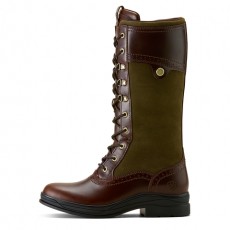 Ariat Women's Wythburn II Waterproof Boot (Tobacco Brown/Olive Night)