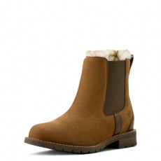 Ariat Women's Wexford Sherpa Waterproof Boot (Amber Brown)