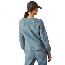 Ariat Women's Blaydon Sweater (Lake Heather)