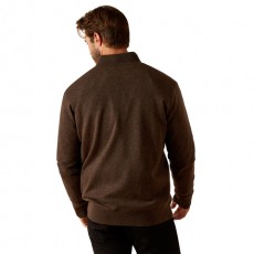 Ariat Men's Bolinas Sweater (Brown Heather)