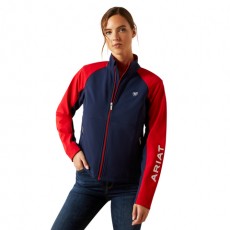 Ariat Women's Team EQ Jacket (Navy/Red)
