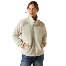 Ariat Women's Lafayette Full Zip Fleece (Pelican)