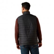 Ariat Men's Rebar Cordura Ripstop Lightweight Insulated Gilet (Black)