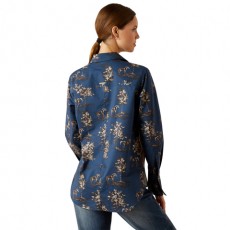 Ariat Women's Wolseley Shirt (Navy Toile)
