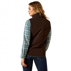 Ariat Women's Dilon 2.0 Reversible Insulated Gilet (Mole)