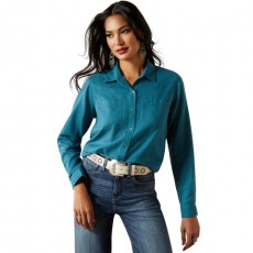 Ariat Women's Billie Jean Western Shirt (Dragonfly Dobby)