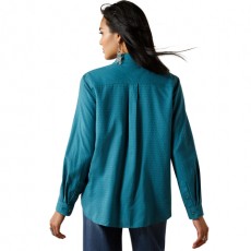 Ariat Women's Billie Jean Western Shirt (Dragonfly Dobby)