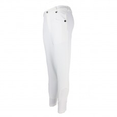 Woof Wear Mens Original Breeches - Knee Grip (White)