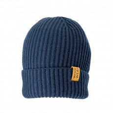 Woof Wear Ribbed Beanie (Navy)