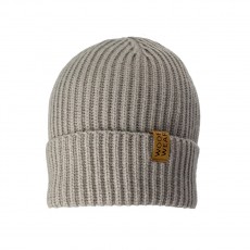 Woof Wear Ribbed Beanie (Stone)