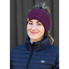 Woof Wear Ribbed Headband (Plum)