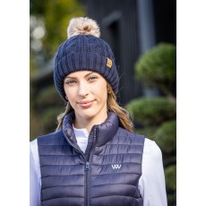 Woof Wear Cable Beanie (Navy)