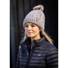 Woof Wear Cable Beanie (Stone)