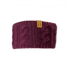 Woof Wear Cable Headband (Plum)