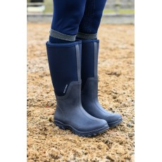 NEW - Woof Wear Adult's Long Work Boots (Navy)