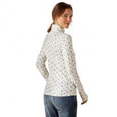 Ariat Women's Lowell 3.0 1/4 Zip Baselayer (Forest Horses)