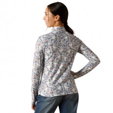 Ariat Youth Lowell 3.0 1/4 Zip Baselayer (Posey Pony Print)