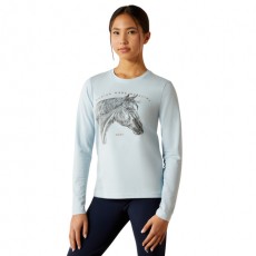 Ariat Youth Happy T-Shirt (Skyway)