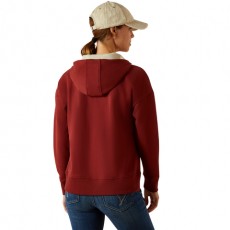 Ariat Women's Rabere 2.0 Hoodie (Madder Brown)