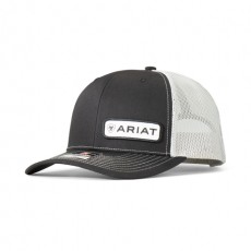 Ariat Men's Logo Cap (Black/White)