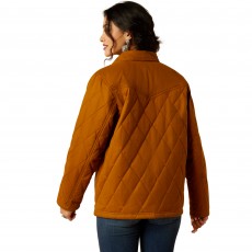 *OUTLET* Ariat Women's Grizzly Fleece Lined Barn Jacket (Chestnut Horse)