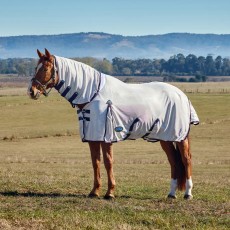 Weatherbeeta ComFiTec Airflow Fly Sheet Combo Neck (Grey/Navy/Burgundy) Weatherbeeta ComFiTec Airflow Fly Sheet Combo Neck (Grey/Navy/Burgundy)