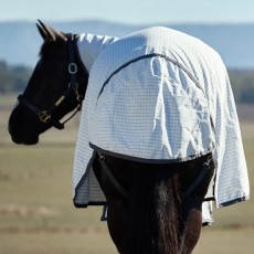 Weatherbeeta Hybrid Sheet Combo Neck (White/Charcoal) Weatherbeeta Hybrid Sheet Combo Neck (White/Charcoal)