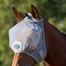 Weatherbeeta ComFiTec Fine Mesh Fly Mask (Grey)
